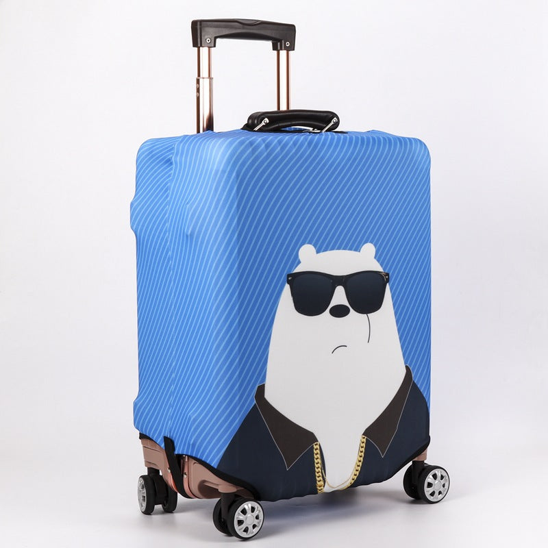 Mønstret hard shell bagasje Skanto