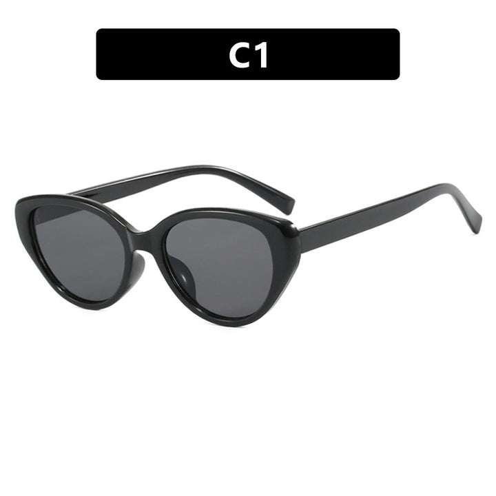 Dame Cat-Eye solbriller med moderne design og UV-beskyttelse Skanto