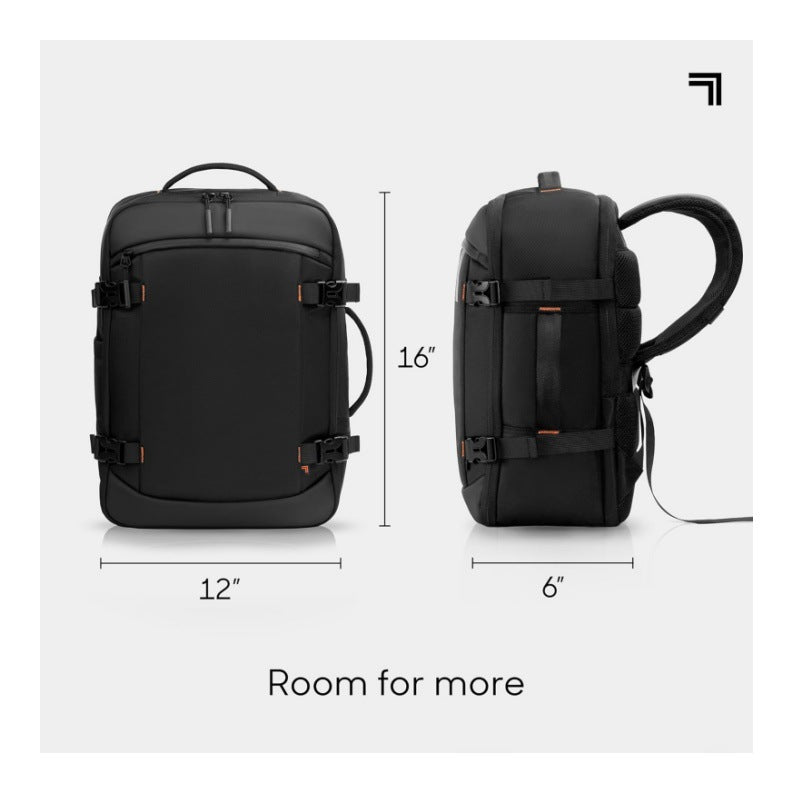 Multifunctionell Ryggsekk med Ergonomisk Design og Flere Lommer Skanto