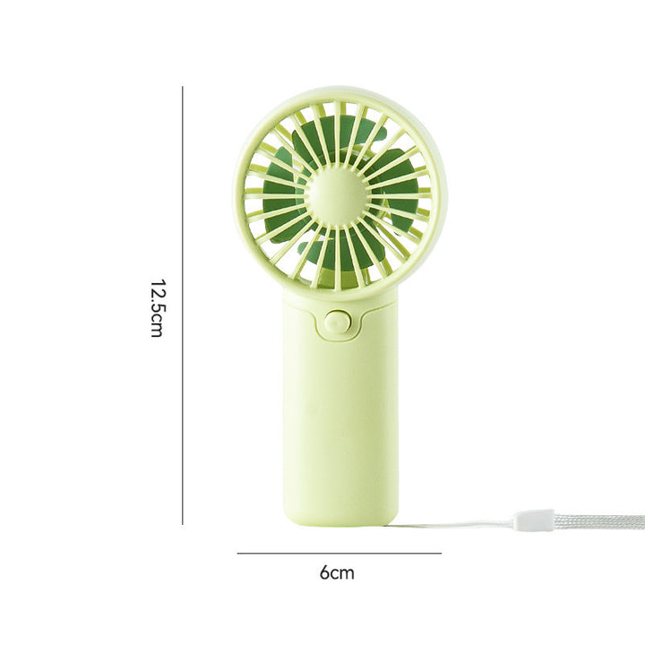 Damen Bærbar USB Håndvifte med ergonomisk design Skanto