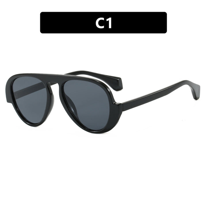 Dame solbrille med unikt retro-ramme og UV-beskyttelse Skanto