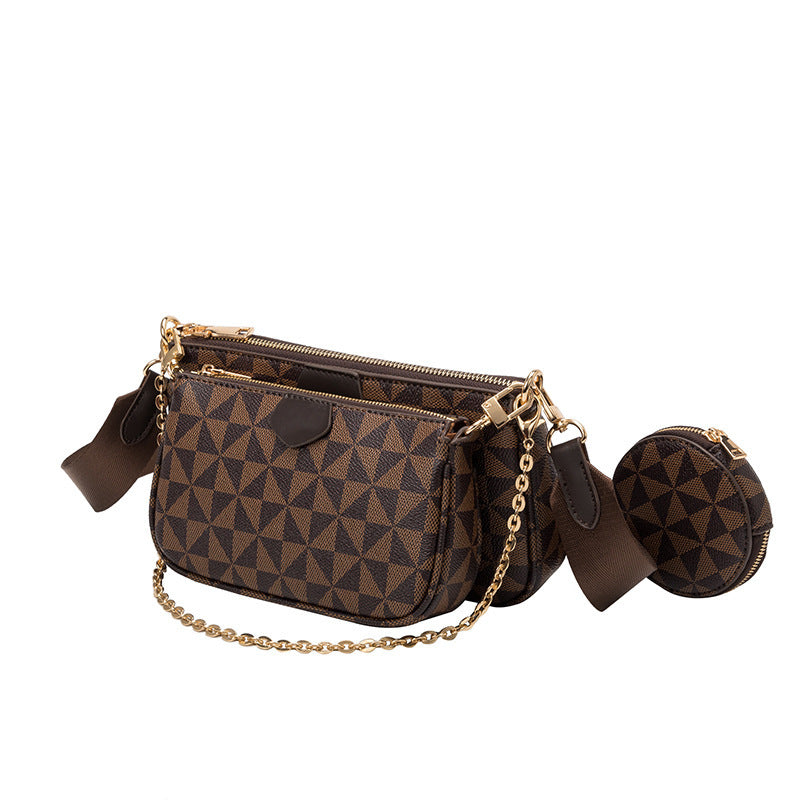 Moderne Crossbody-veske med allsidig fanesystem Skanto
