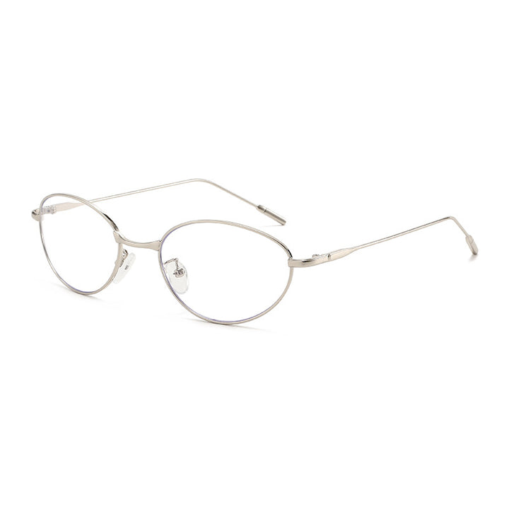 Dame fashionable solbriller i elegant oval design Skanto