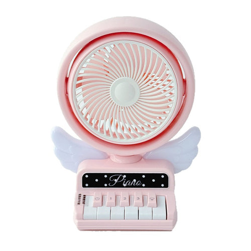 Unisex Bærbar Mini-vifte i leken piano design Skanto