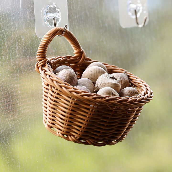 Håndlaget Rattan Fruktkurv Skanto
