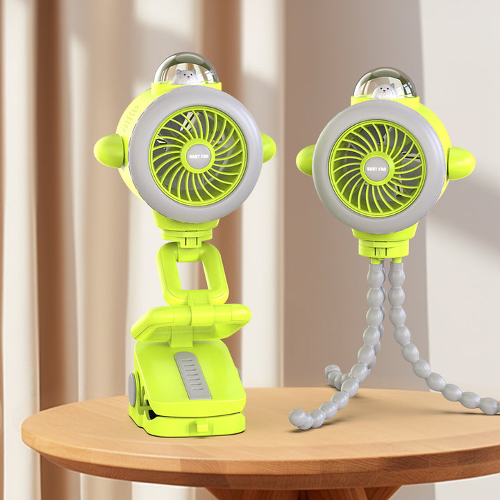 Justerbar Clip-On Mini Vifte Skanto