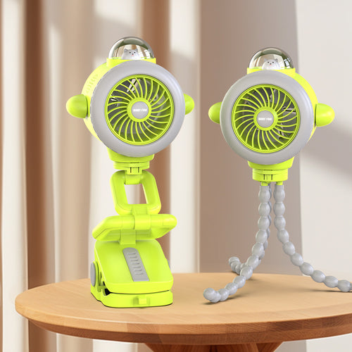 Justerbar Clip-On Mini Vifte Skanto