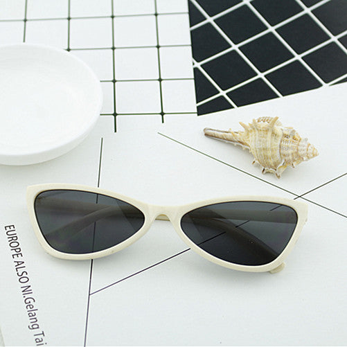 Damer geometrisk designer solbrille i moderne stil Skanto