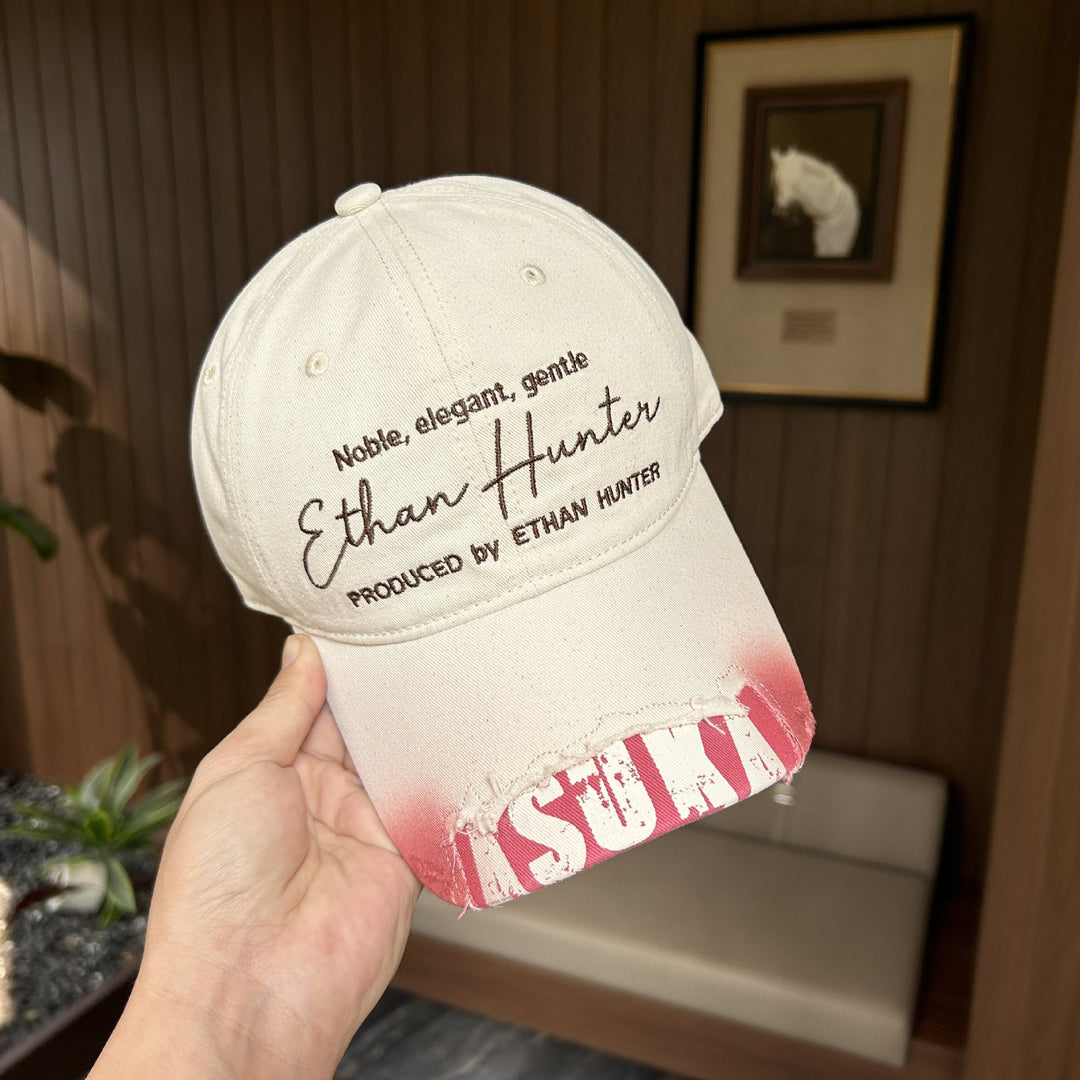Herre Casual Vintage Brodert Caps Skanto