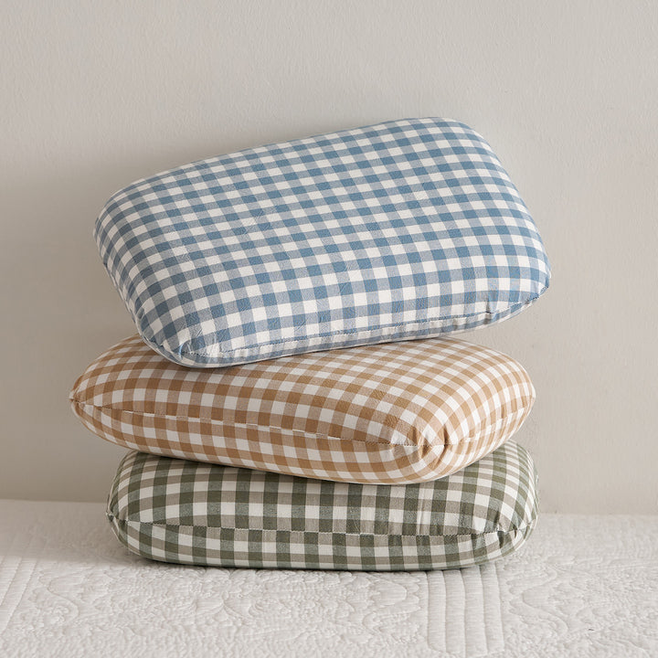 Komfortpute med rutete design Skanto