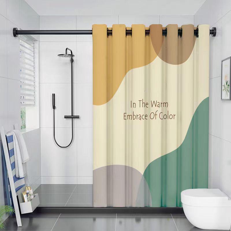 Samtidig Abstrakt Design Dusjforheng Skanto