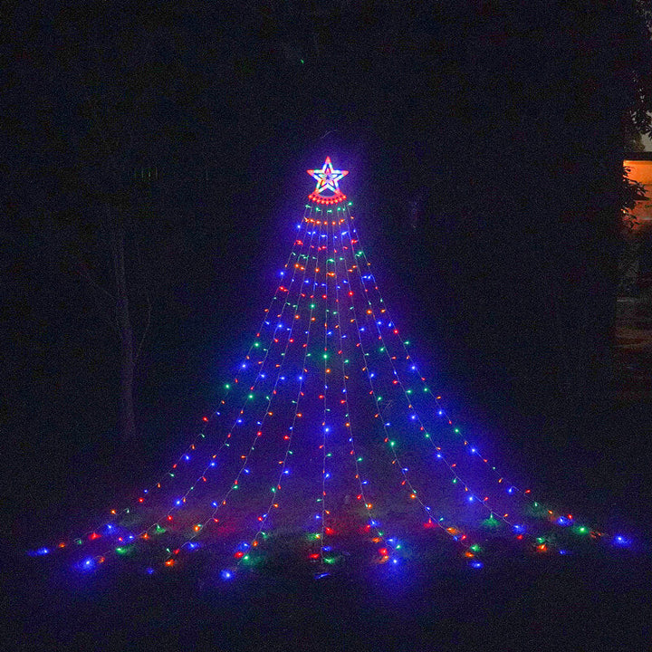 Skanto | Star Waterfall Light Christmas Meteor Lights LED String Lights