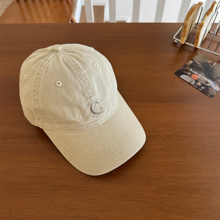 Herre Vintage-Inspirert Vasket Denim Caps Skanto