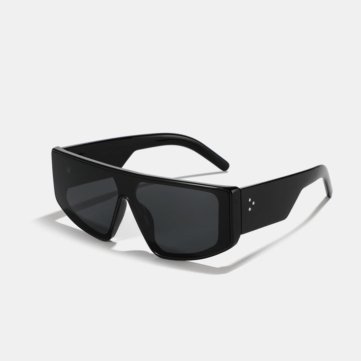 Dame futuristisk oversized solbrille Skanto