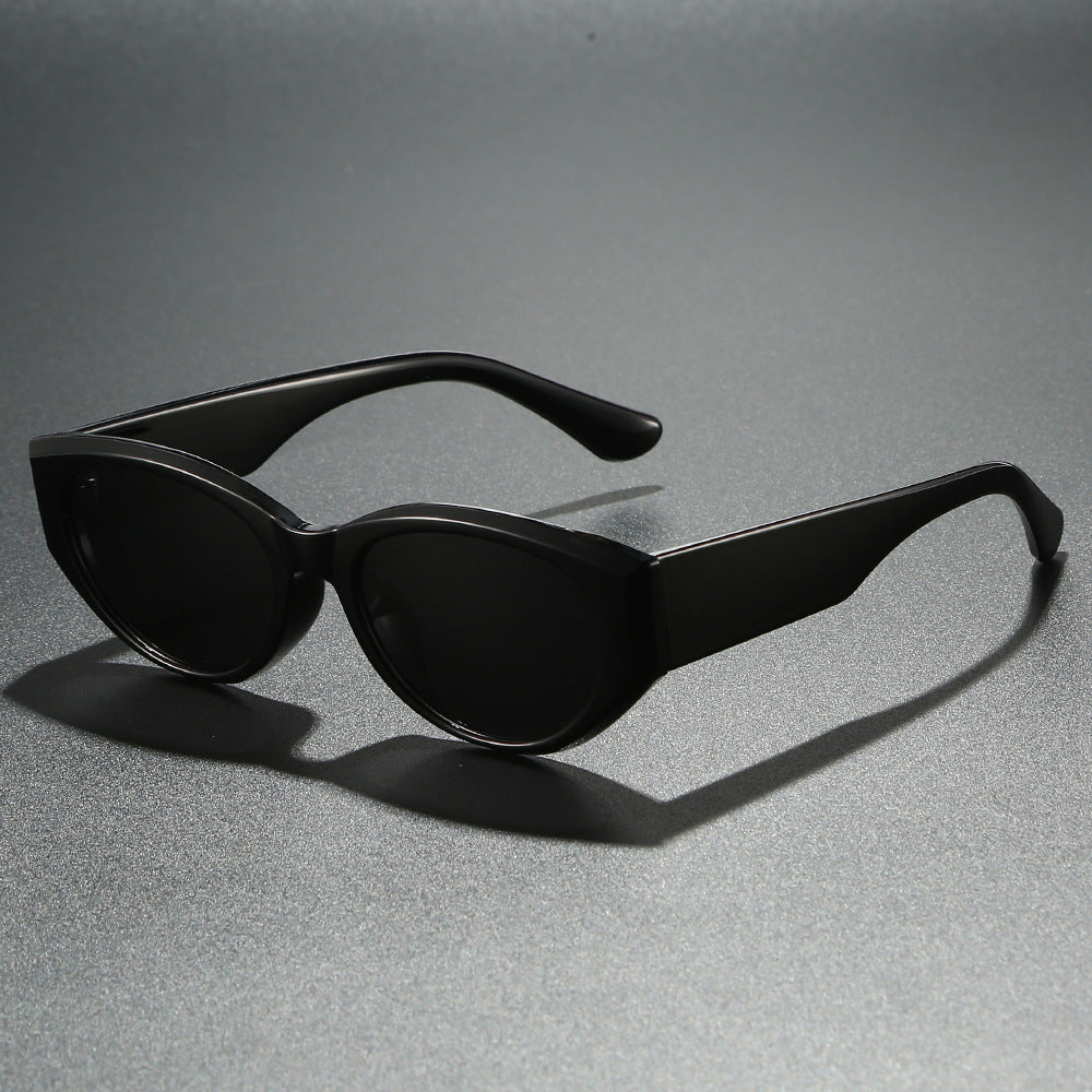 Dame Cat-Eye Solbriller i Fashion-Stil Skanto