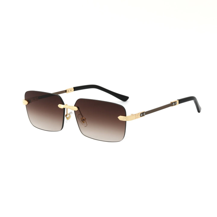 Dame solbrille med moderne, filigran design Skanto