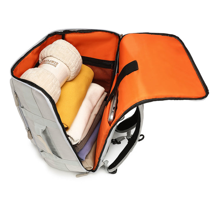 Multifunksjonell Reiseveske Med Ergonomiske Håndtak Og Et Innovativt F-olds-system Skanto