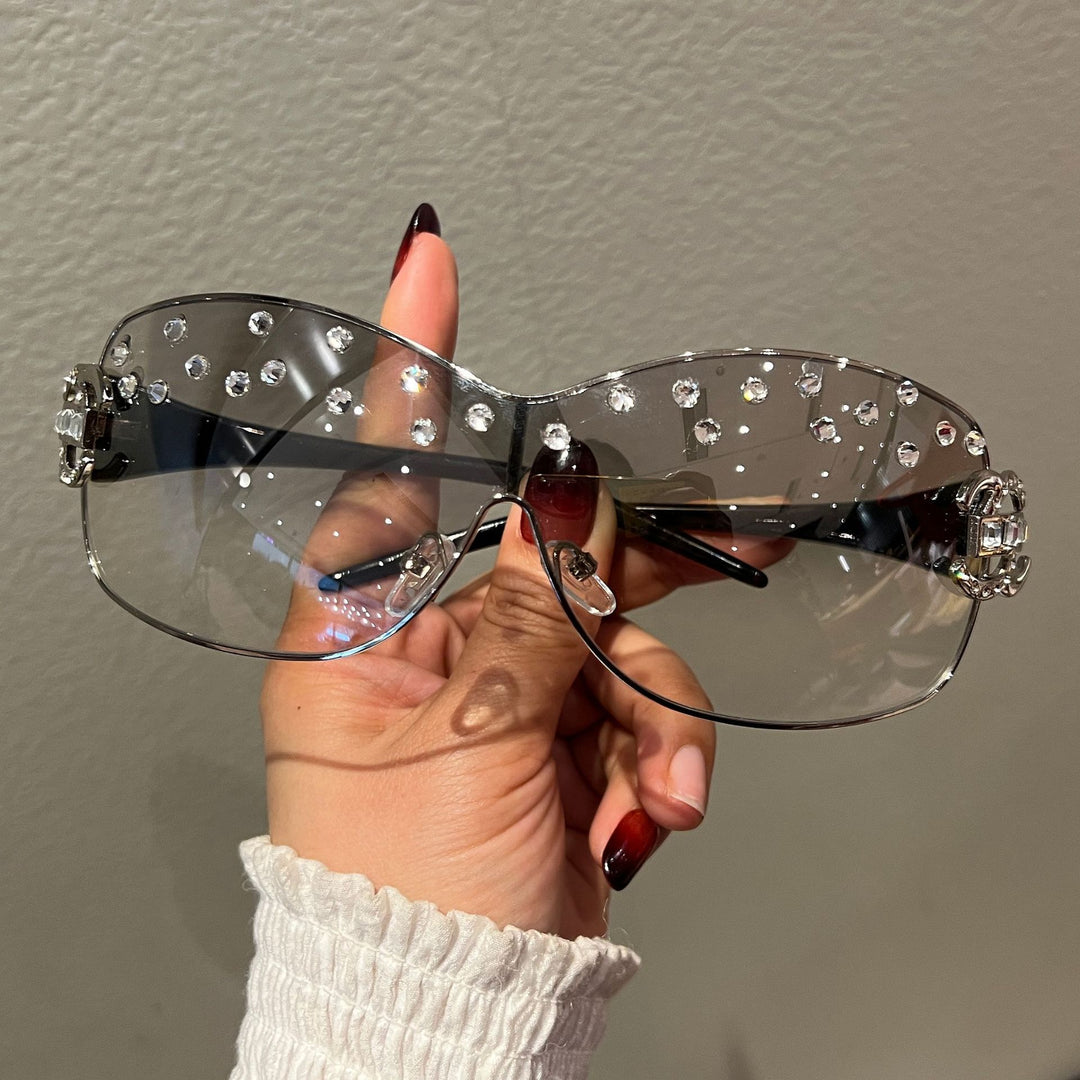 Dame moteriktig solbrille Skanto