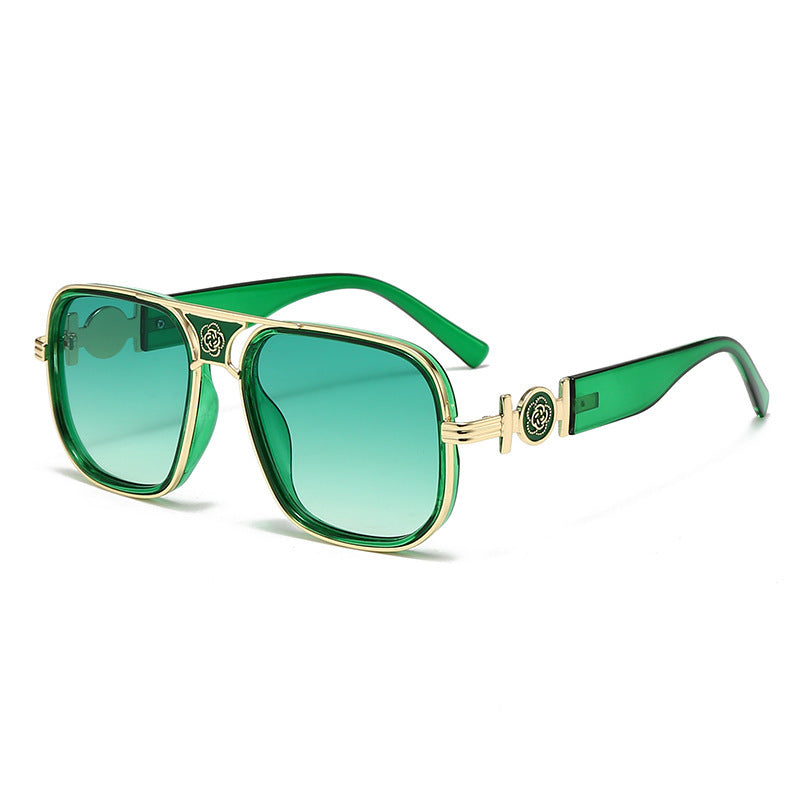 Menn's Luksuriøse Firkantet Ramme Solbriller Skanto