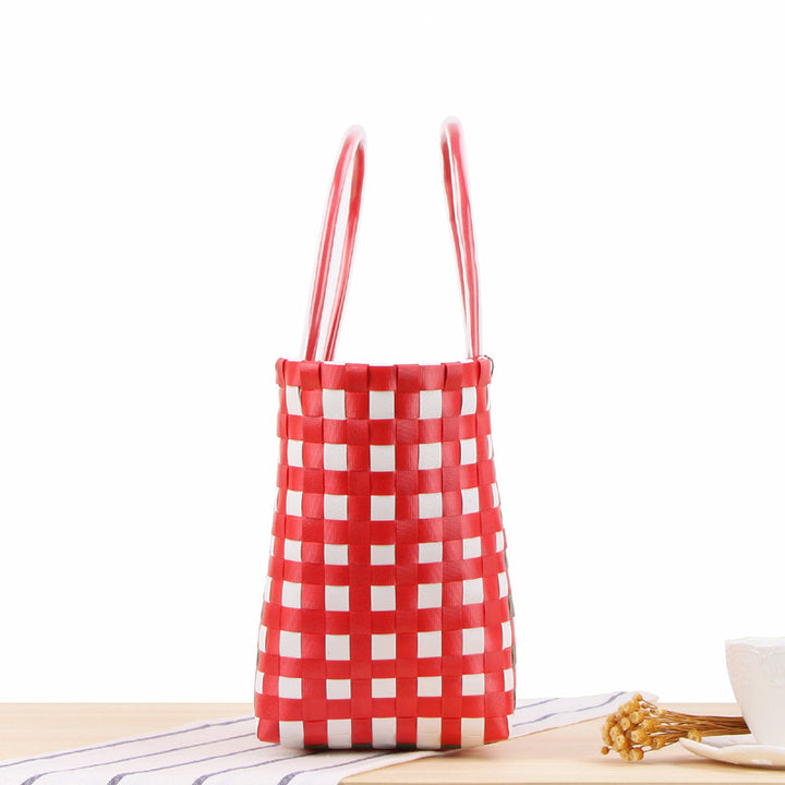 Basket with lively weave Skanto