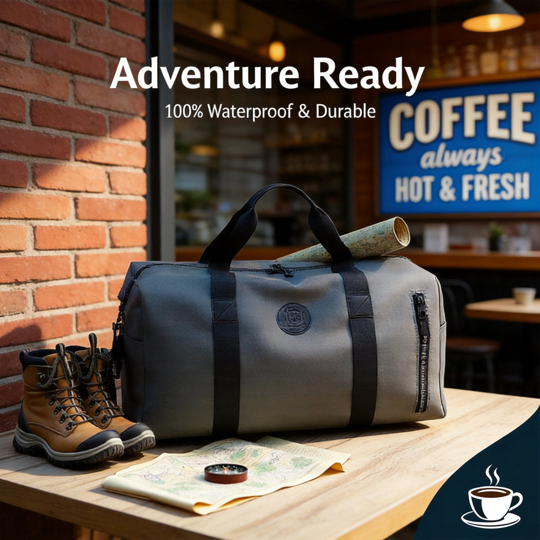 Sporty Duffel Bag With Lots Of Compartments And Durable Material Skanto