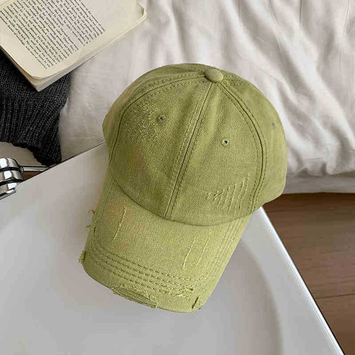 Kvinne Vintage-stil Slitt Baseball Caps Skanto