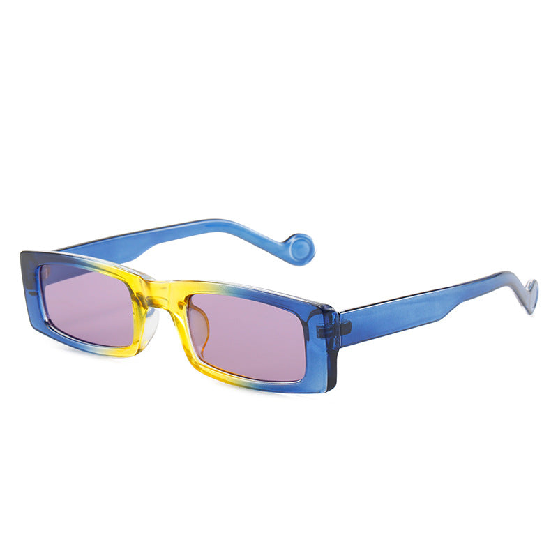 Dame trendy firkantet solbrille Skanto