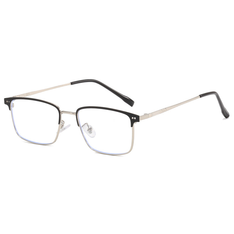 Dame elegant firkantet briller med fin metallramme Skanto