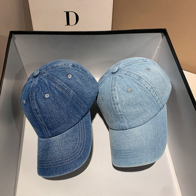 Kvinns Klassisk Denim Baseball Cap Skanto
