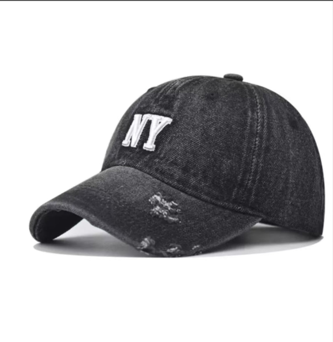 Kvinne Slitt Denim Baseballcaps Skanto 1784188163