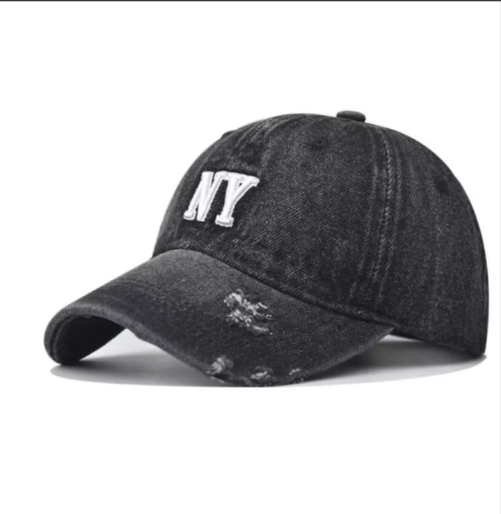 Kvinne Slitt Denim Baseballcaps Skanto 1784188163