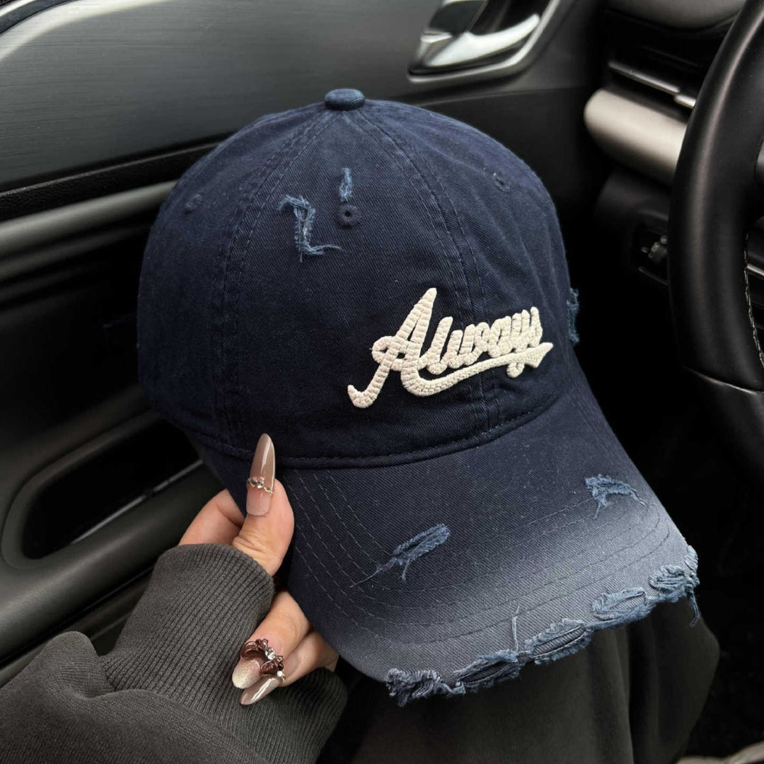 Kvinne's Slitt Grafisk Baseballcaps Skanto