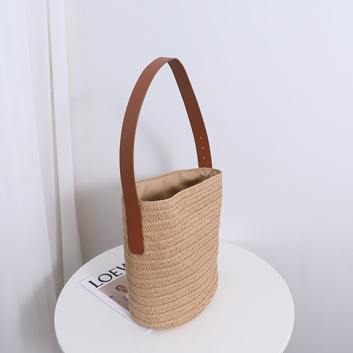 Håndlaget handlebag Skanto