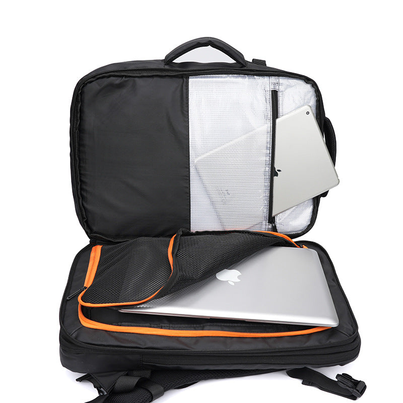 Multifunctional Backpack with Protective Compartment and Innovative Design Skanto
