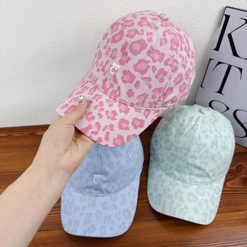 Kvinne Stilig Leopardmønster Baseball Cap Skanto