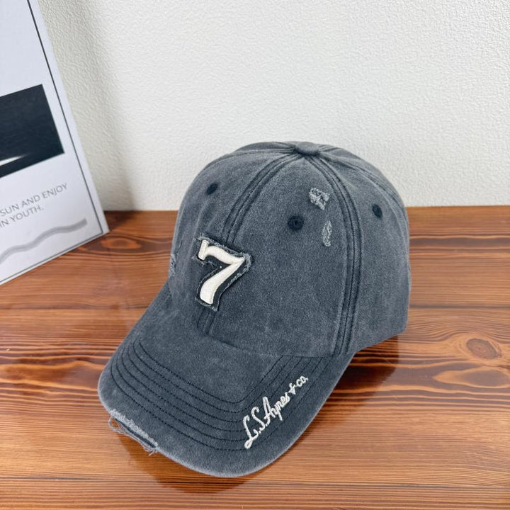 Herre Distressed Vintage Baseball Caps Skanto