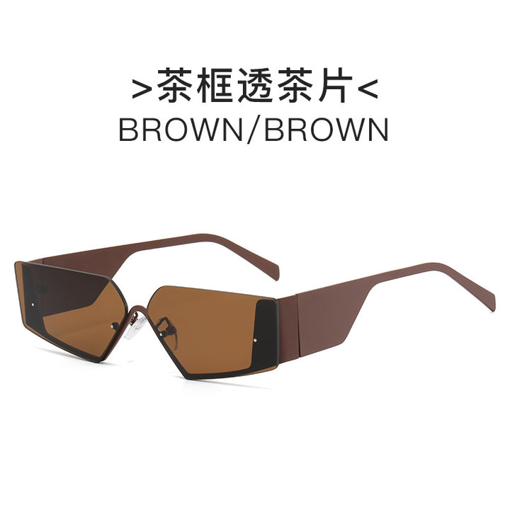 Dame eksklusiv geometrisk solbrille Skanto