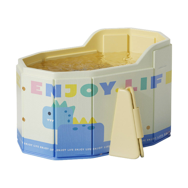 Damer Oppblåsbar Baby Badekar med Sikker Design Skanto