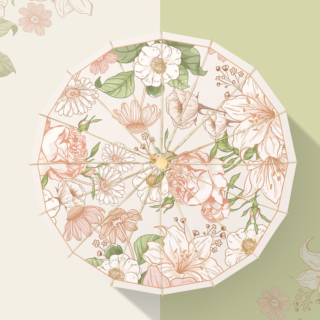 Dame tradisjonell paraply Skanto