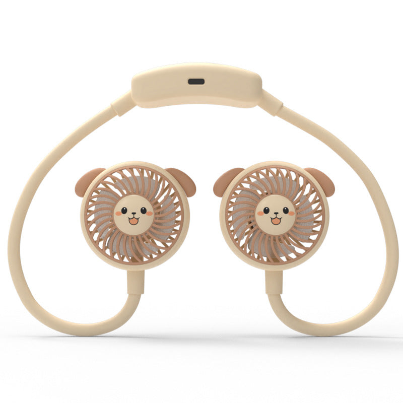 Unisex bærbar Mini Vifte Hodetelefoner Skanto