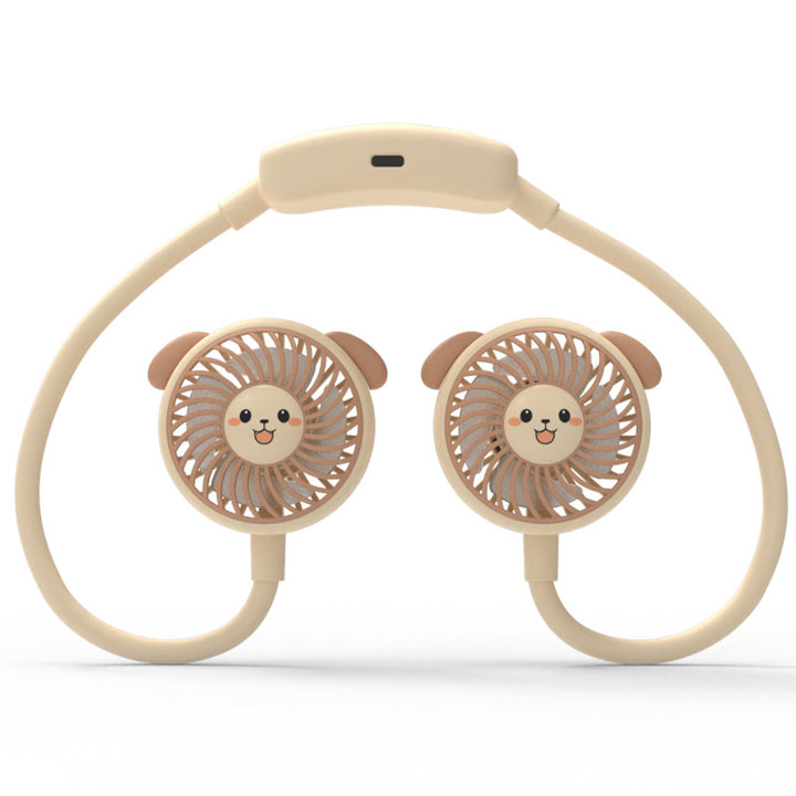 Unisex bærbar Mini Vifte Hodetelefoner Skanto