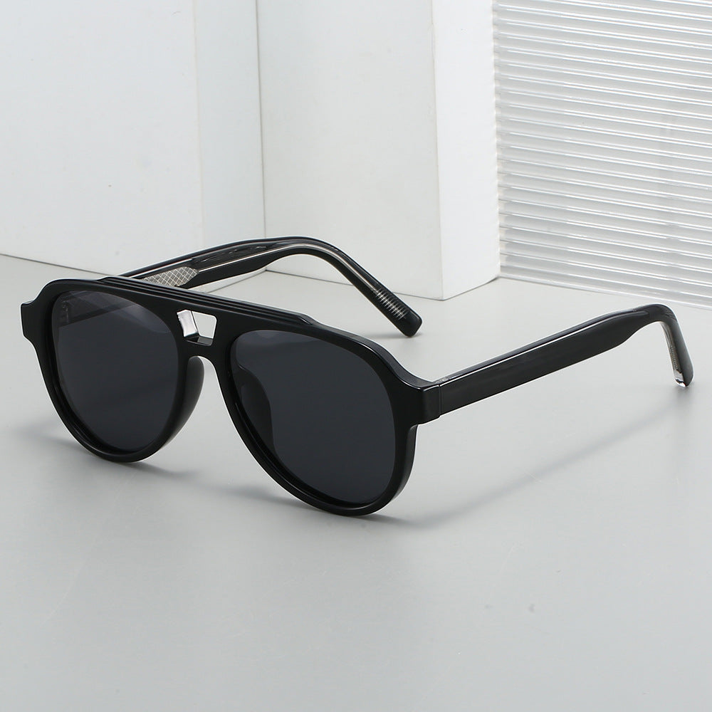 Dame Vintage solbrille med høy kvalitet UV-beskyttelse og moderne skilpaddemønster Skanto