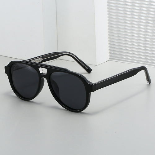 Dame Vintage solbrille med høy kvalitet UV-beskyttelse og moderne skilpaddemønster Skanto