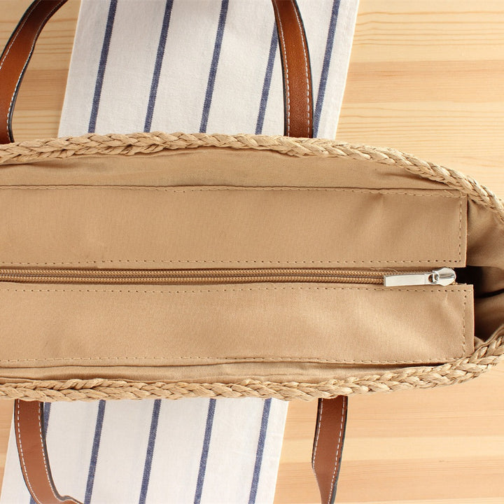 Handbag with Braided Design Skanto