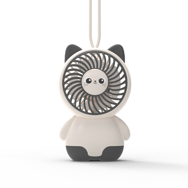 Dame Bærbar Håndvifte i søtt Panda-design Skanto