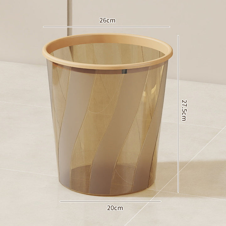 Kvinne Plast Søppelbøtte med Moderne Design Skanto