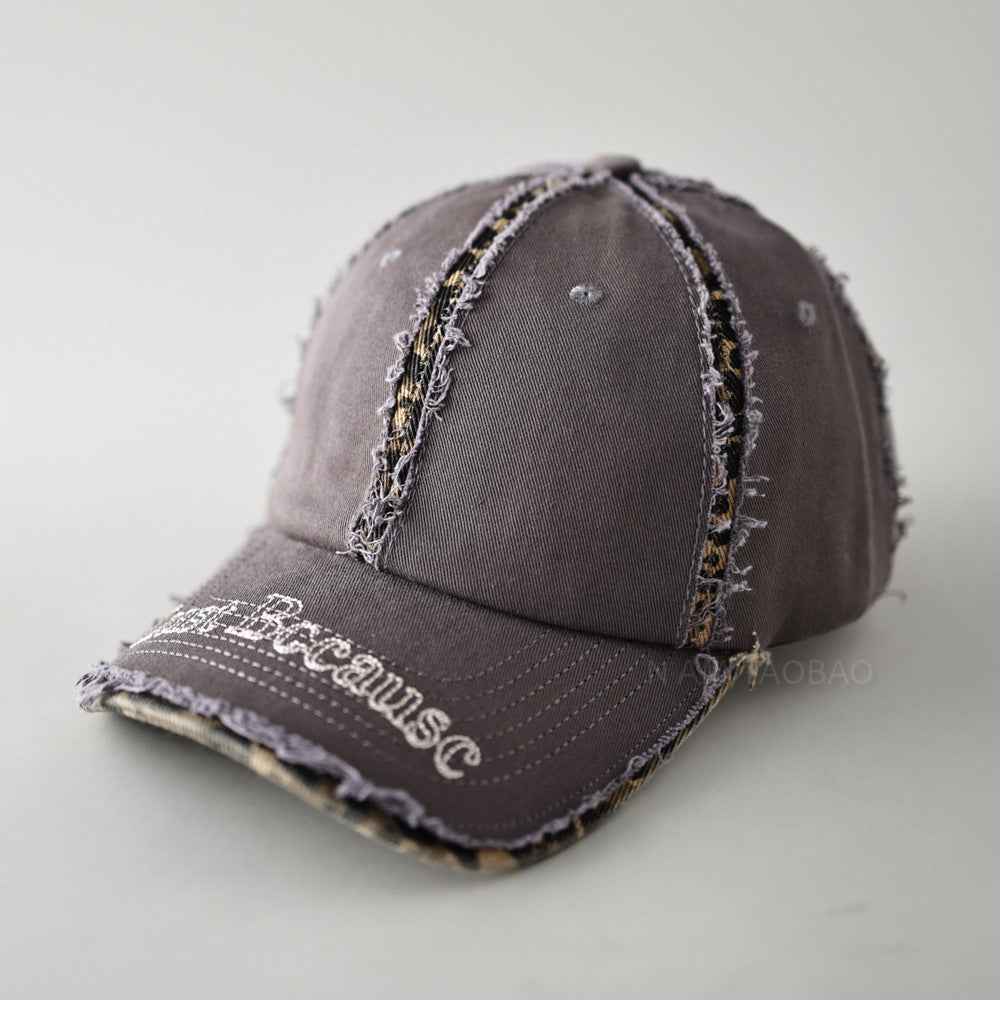 Men's Distressed Vintage-Inspirert Baseball Cap Skanto