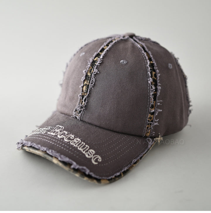 Men's Distressed Vintage-Inspirert Baseball Cap Skanto