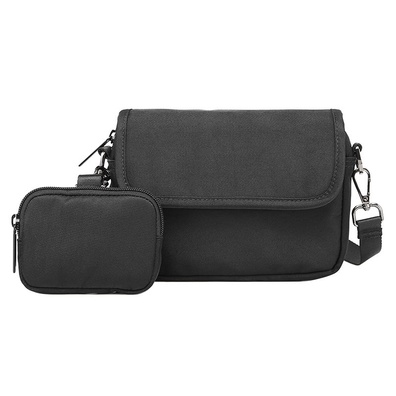 Dual-Compartment Utility Messenger Bag Skanto