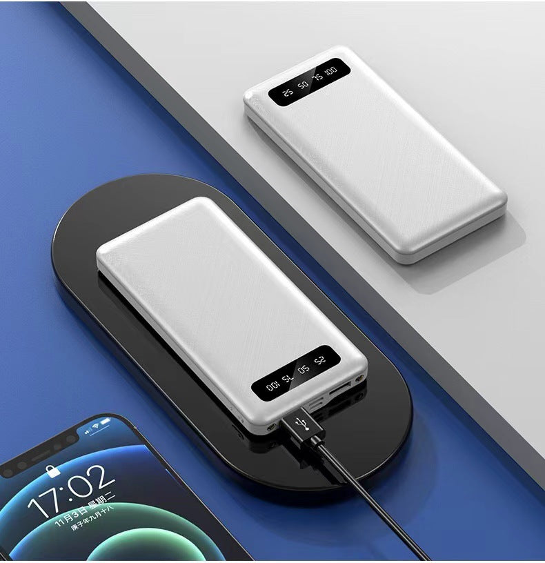 Bærbar powerbank med intelligent LED-skjerm Skanto